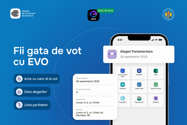 Informații utile despre alegeri – acum în EVO