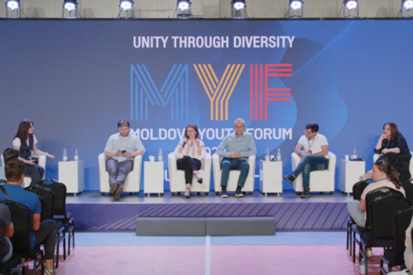 Agenția de Guvernare Electronică reprezentată la Moldova Youth Forum