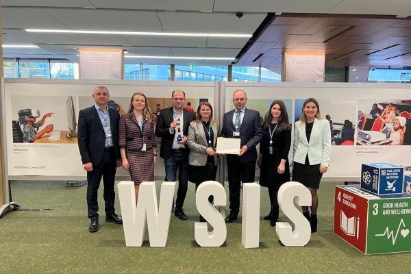 Moldova a primit Premiul pentru cea mai bună soluție digitală în cadrul Summit-ului Mondial privind Forumul Societății Informaționale