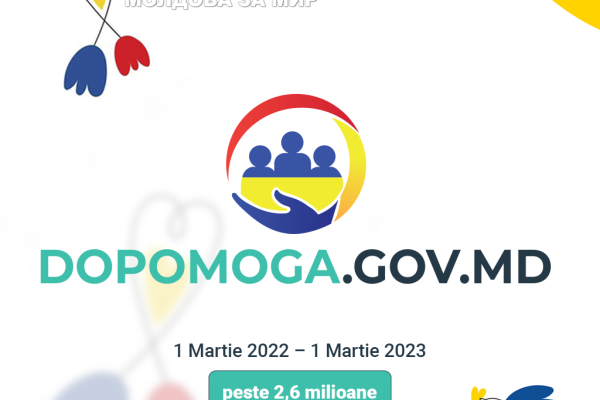 Dopomoga.gov.md – un an de la lansare – peste 2,6 milioane de accesări