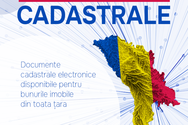 Geografia serviciilor digitale cadastrale s-a extins pe întreg teritoriul țării