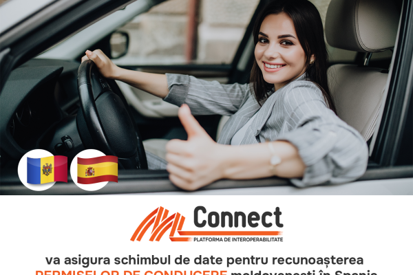 Permisele de conducere emise în Republica Moldova, recunoscute în Spania