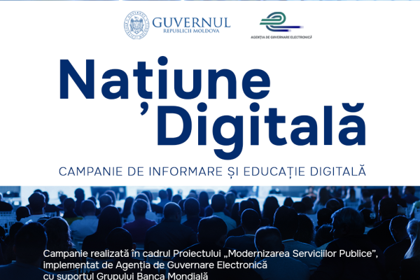 Start campanie de informare „NAȚIUNE DIGITALĂ”