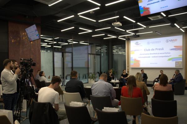 Discuții în contextul OpenGovWeek: „Guvernarea deschisă și securitatea informațională – noțiuni compatibile?”