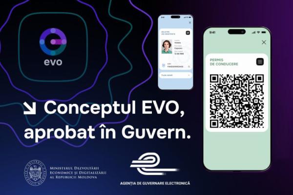 Conceptul și baza normativă pentru aplicația guvernamentală EVO, aprobate de Guvern