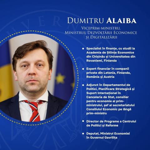 Viceprim-ministru ministrul Dezvoltării Economice și Digitalizării