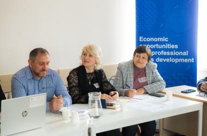 Un grup de manageri și profesori din învățământul profesional tehnic au participat la o nouă sesiune de instruire în guvernarea electronică