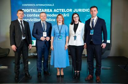 Conferința internațională dedicată digitalizării actelor juridice
