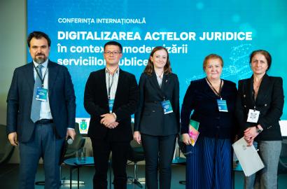 Conferința internațională dedicată digitalizării actelor juridice