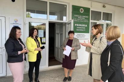 Vizită de monitorizare în teren a activității CUPS în Mereni și Boșcana