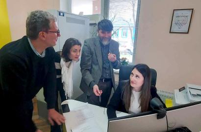 Vizită de monitorizare la CUPS în satul Ustia, Dubăsari