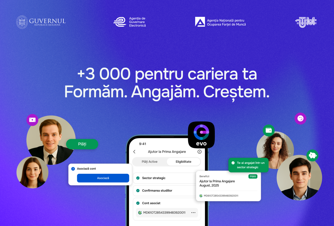 Start Program național de suport financiar pentru tineri – cine și cum poate beneficia de 3 000 lei lunar