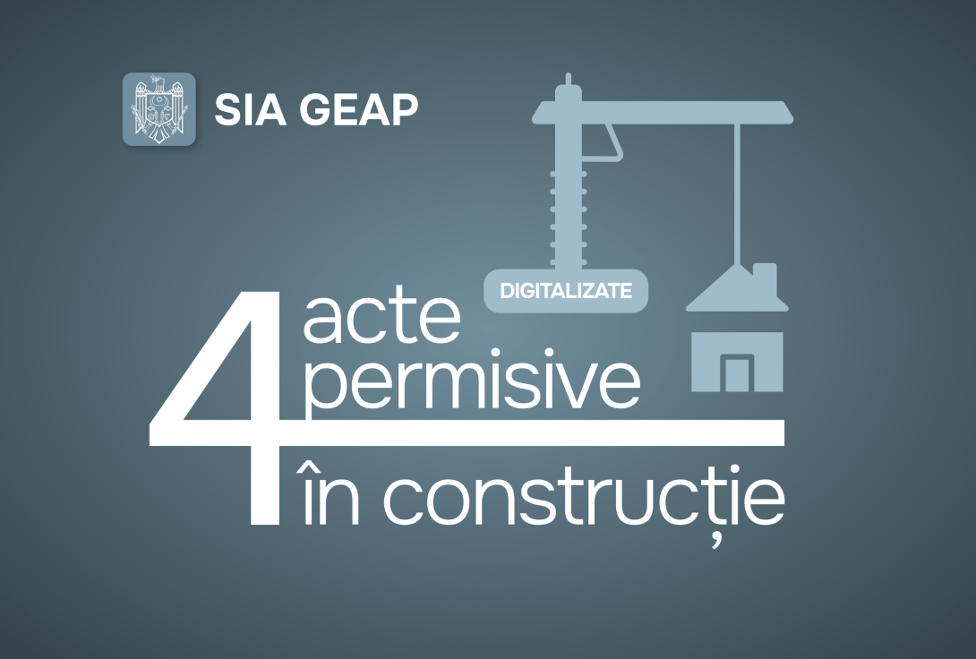 Patru acte permisive în construcții pot fi solicitate și obținute digital!