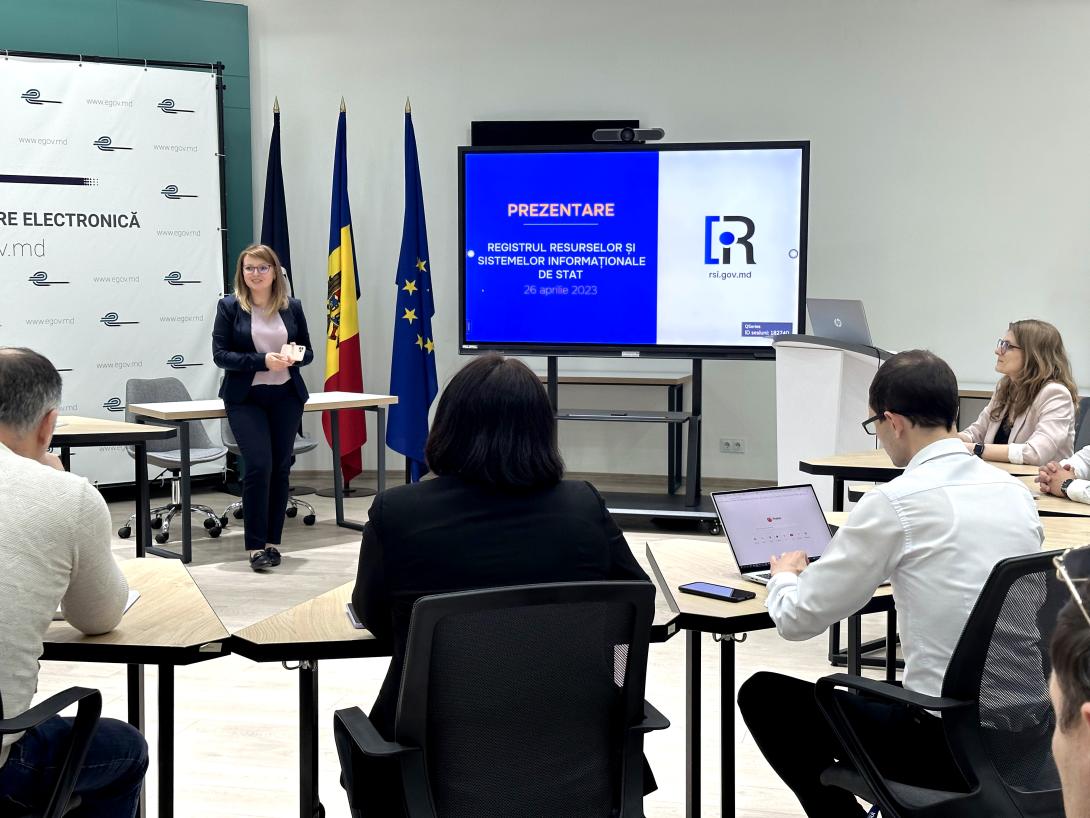 Atelier de lucru: Prezentarea Registrului Resurselor și Sistemelor Informaționale de Stat