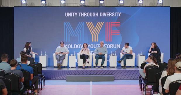 Agenția de Guvernare Electronică reprezentată la Moldova Youth Forum