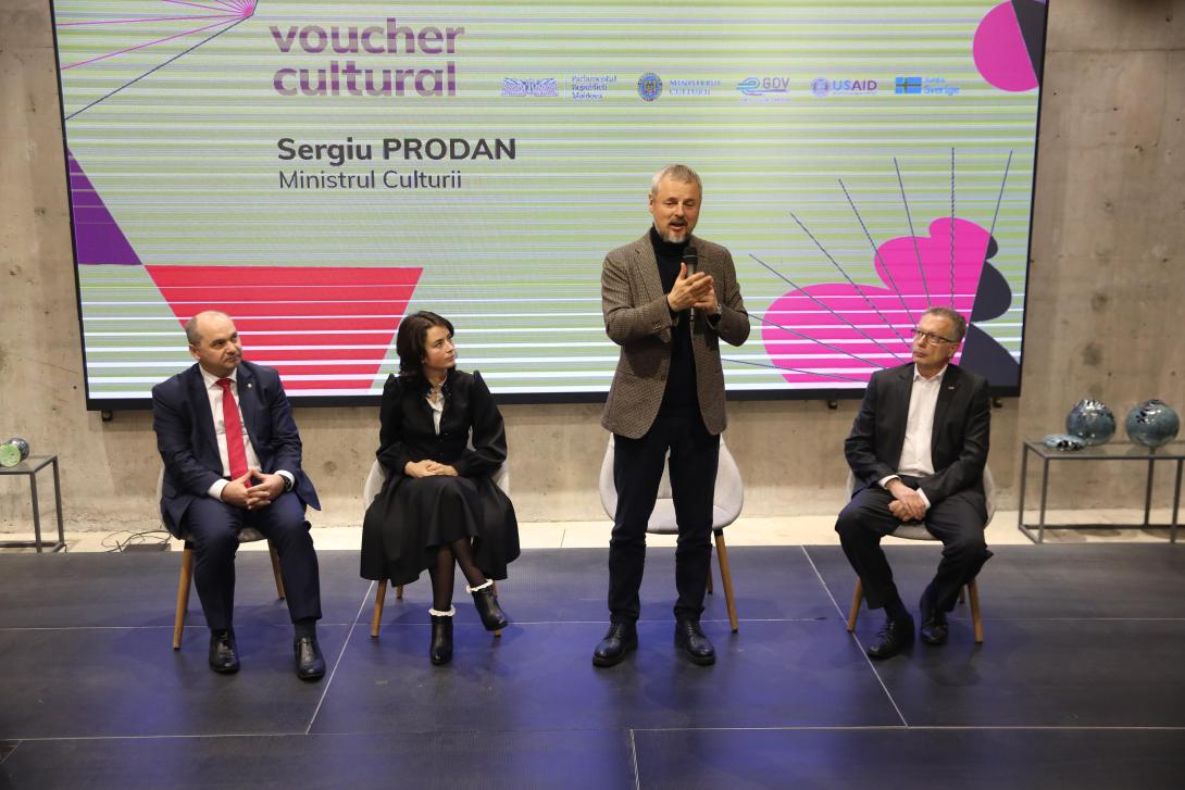 Programul Național „Voucher cultural” a fost lansat