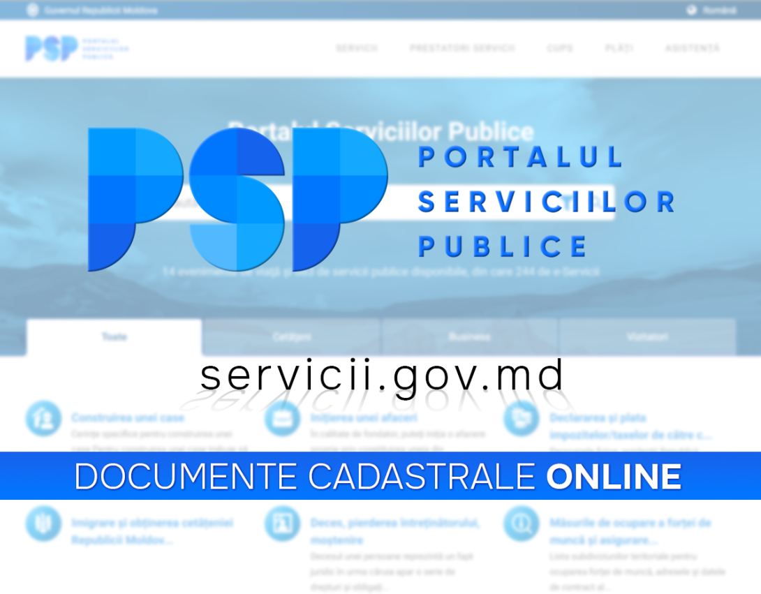 Mai multe servicii digitale în 2023: O serie de documente cadastrale au fost digitalizate și pot fi obținute în format electronic