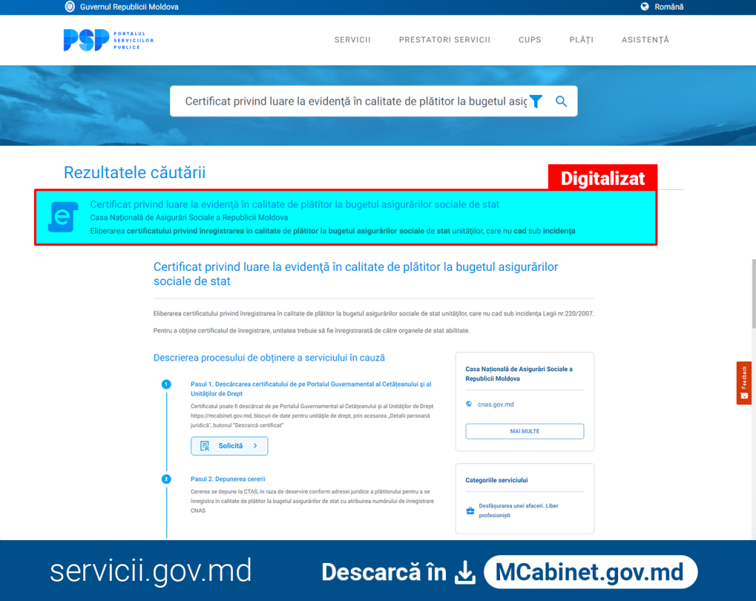 Noutăți digitale pentru agenții economici