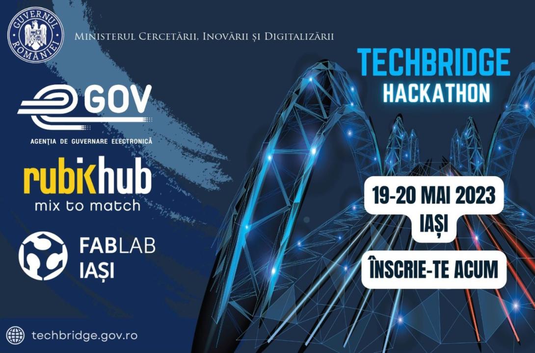 TECHBRIDGE: PRIMUL HACKATHON guvernamental „DIGITALIZAREA SERVICIILOR PUBLICE”