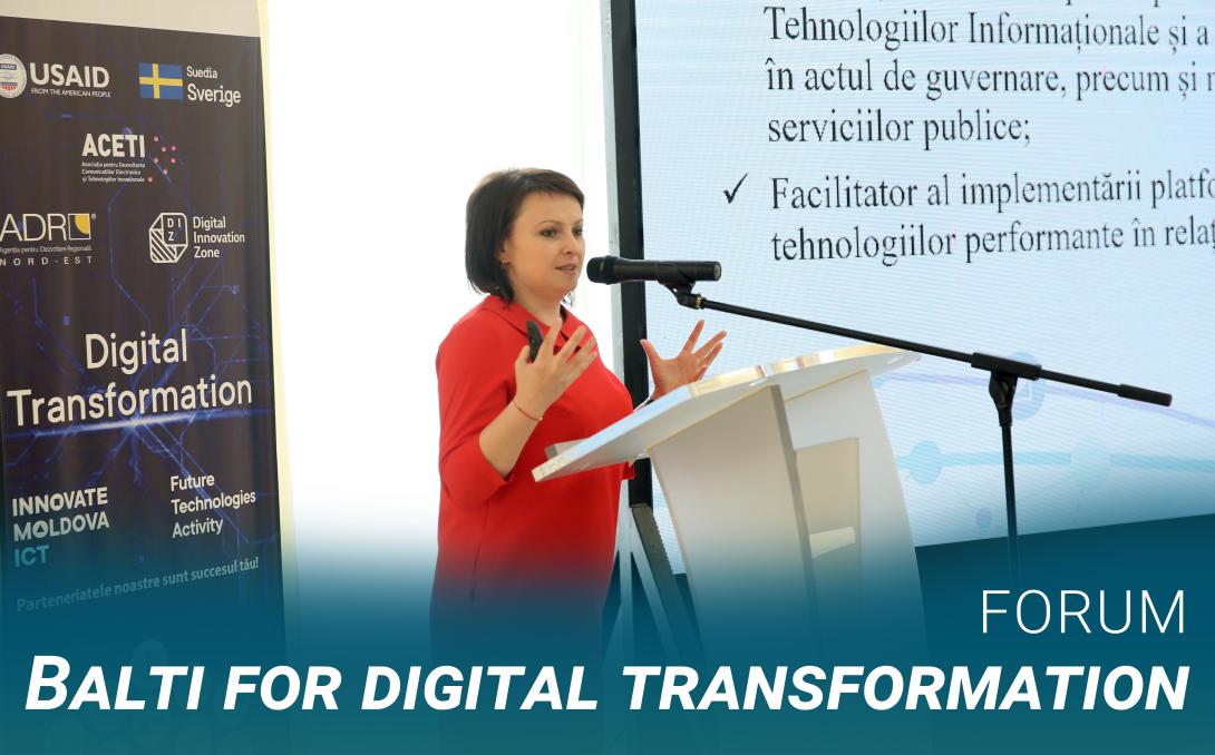 AGE la Forumul „Balti for Digital Transformation”
